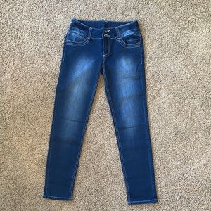 rue21 freedom flex mid-rise skinny jeans